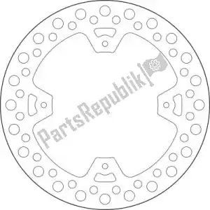 BREMBO 09168B40786 disco 68b40786 - Lado inferior