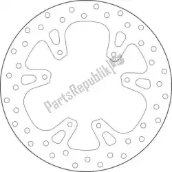 Here you can order the disk 68b40796 from Brembo, with part number 09168B40796: