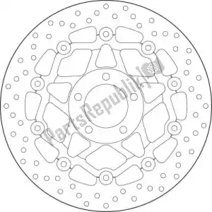 BREMBO 09178B408A0 schijf  78b408a0 - Onderkant
