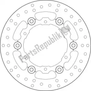 BREMBO 09178B408A6 disk 78b408a6 - Bottom side