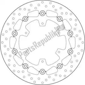 BREMBO 09178B408A8 disco 78b408a8 - Lado inferior