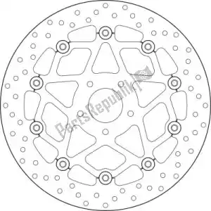 BREMBO 09178B408B0 disk 78b408b0 - Bottom side