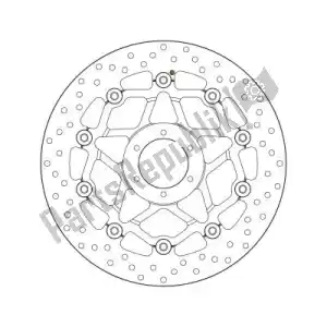 BREMBO 09178B408B4 schijf  78b408b4 - Onderkant