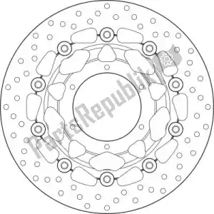 BREMBO 09178B40838 schijf  78b40838 - Onderkant