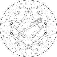 09178B40845, Brembo, Schijf  78b40845    , Nieuw