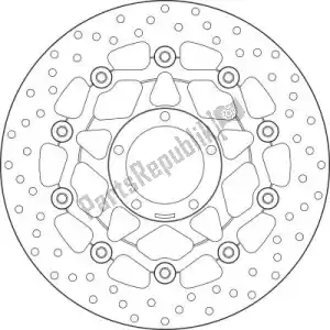 BREMBO 09178B40845 disk 78b40845 - Bottom side