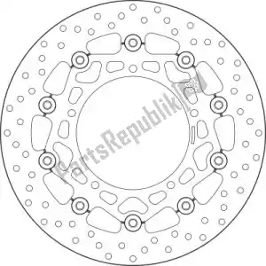 BREMBO 09178B40860 disk 78b40860 - Bottom side