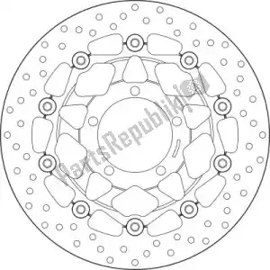 BREMBO 09178B40862 schijf  78b40862 - Onderkant