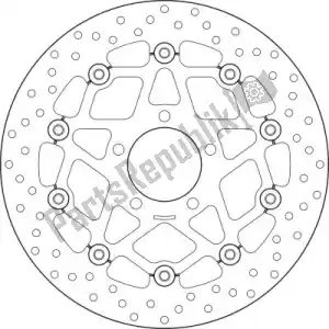 BREMBO 09178B40865 disk 78b40865 - Bottom side