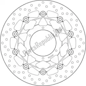 BREMBO 09178B40867 schijf  78b40867 - Onderkant