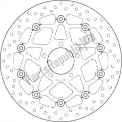 schijf  78b40875 van Brembo, met onderdeel nummer 09178B40875, bestel je hier online: