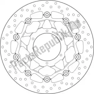 BREMBO 09178B40877 schijf  78b40877 - Onderkant