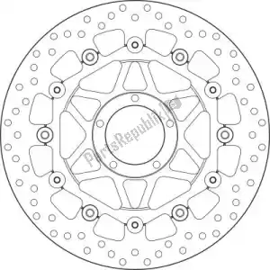 BREMBO 09178B40890 disk 78b40890 - Bottom side