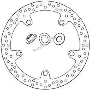 BREMBO 091168B407N2 disco 168b407n2, oe 4,5 mm di spessore - Il fondo