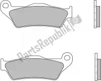 09007BB0495, Brembo, Klocek hamulcowy 07bb0495 klocki hamulcowe spiek oryginalny    , Nowy