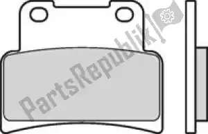 BREMBO 09007GR77LA brake pad 07gr77la brake pads sinter - Bottom side