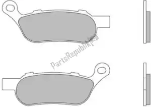 BREMBO 09007HD07SP brake pad 07hd07sp brake pads sinter - Bottom side