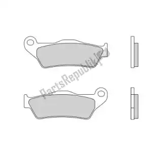 BREMBO 09007HD21SA brake pad 07hd21sa brake pads sinter - Bottom side