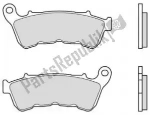 BREMBO 09007HD22SA remblok 07hd22sa brake pads sinter - Onderkant