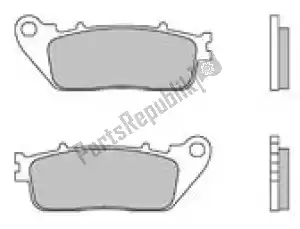 BREMBO 09007HO13SP klocki hamulcowe 07ho13sp spiekane klocki hamulcowe - Dół