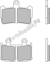 remblok 07ho37sa brake pads sinter van Brembo, met onderdeel nummer 09007HO37SA, bestel je hier online: