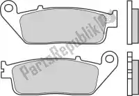 09007HO4108, Brembo, Plaquette de frein 07ho4108 plaquettes de frein organique d'origine    , Nouveau