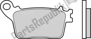 BREMBO 09007HO59SP brake pad 07ho59sp brake pads sinter - Bottom side