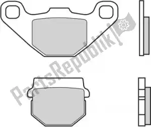 BREMBO 09007KA07SD klocek hamulcowy 07ka07sd spiek klocków hamulcowych - Dół