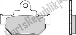BREMBO 09007SU0808 remblok 07su0808 brake pads organic genuine - Onderkant