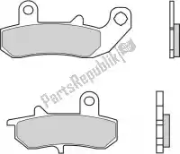 09007SU1718, Brembo, Remblok 07su1718 brake pads organic genuine    , Nieuw