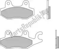 09007YA2206, Brembo, Remblok 07ya2206 brake pads organic genuine    , Nieuw