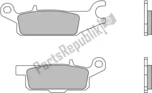 BREMBO 09007YA49SX plaquette de frein 07ya49sx plaquettes de frein frittées - La partie au fond