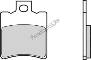 BREMBO 09007002 brake pad 07002cc brake pads organic - Bottom side