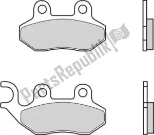 BREMBO 09007005 pastillas de freno 07005cc pastillas de freno orgánicas - Lado inferior