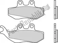 09007012XS, Brembo, Plaquette de frein 07012xs plaquettes de frein frittées    , Nouveau