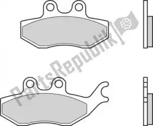 BREMBO 09007054 pastillas de freno 07054cc pastillas de freno orgánicas - Lado inferior