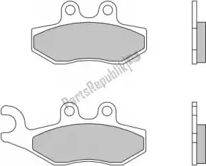 BREMBO 09007056 pastilha de freio 07056cc pastilhas de freio orgânica - Lado inferior