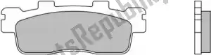 BREMBO 09007085XS brake pad 07085xs brake pads sinter - Bottom side