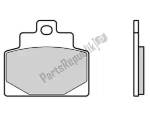 BREMBO 09007108 remblok 07108cc brake pads organic - Onderkant