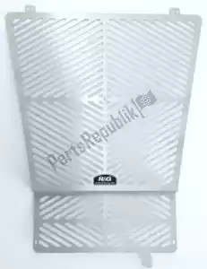 R&G 41583110 bs ok radiateur + protection refroidisseur d'huile, inox - Face supérieure