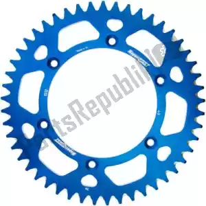 SUPERSPROX SU2151249D ktw rear alu 49t, blue, 520 - Upper side
