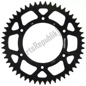 SUPERSPROX SU221050B ktw rear alu 50t, black, 520 - Upper side