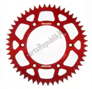SUPERSPROX SU221050R ktw rear alu 50t, red, 520 - Upper side