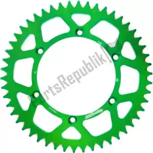 SUPERSPROX SU246050E ktw arrière alu 50t, vert, 520 - Face supérieure