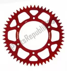 SUPERSPROX SU2800051R ktw rear alu 51t, red, 520 - Upper side