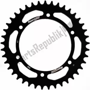 SUPERSPROX SU280841B ktw rear alu 41t, black, 520 - Upper side