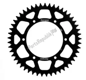 SUPERSPROX SU280849B ktw rear alu 49t, black, 520 - Upper side