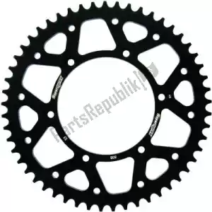 SUPERSPROX SU280853B ktw rear alu 53t, black, 520 - Upper side