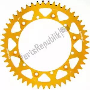 SUPERSPROX SU285349G ktw rear alu 49t, gold, 520 - Upper side