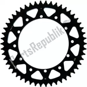 SUPERSPROX SU285350B ktw rear alu 50t, black, 520 - Upper side